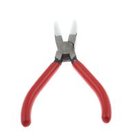 Jewelry Plier, Stainless Steel, with Plastic, portable & durable, red, 140x85x10mm, Sold By PC