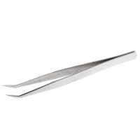 Jewelry Tweezers, Stainless Steel, portable & durable, original color, 130x10x5mm, Sold By PC