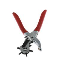 Stainless Steel Multifunctional Folding Pliers with Plastic 2 pieces & portable & durable red  Sold By Set
