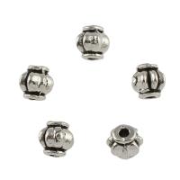 Tibetan Style Jewelry Beads, antique silver color plated, DIY, 3.9mm, Hole:Approx 1mm, Approx 188PCs/Bag, Sold By Bag