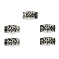 Tibetan Style European Beads, antique silver color plated, DIY, 11.6x6mm, Hole:Approx 3.6mm, Approx 83PCs/Bag, Sold By Bag