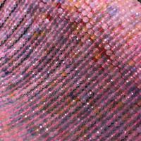 Морганит Бусины, Круглая, полированный, Винтаж & ювелирные изделия моды & DIY, розовый, 2x3mm, Приблизительно 126ПК/Strand, Продан через Приблизительно 15 дюймовый Strand