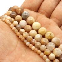 Sunstone Beads, Round, different size for choice, Hole:Approx 1mm, Sold Per Approx 14.9 Inch Strand