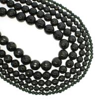 Groene Goldstone Beads, Ronde, verschillende grootte voor keus & gefacetteerde, Gat:Ca 1mm, Per verkocht Ca 14.9 inch Strand
