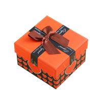 Nakit Gift Box, Papir, Trg, tiskanje, Održivi & višenamjenski, više boja za izbor, 85x90x55mm, 6računala/Torba, Prodano By Torba