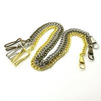 Zinc Alloy Kæde, forgyldt, Vintage & mode smykker, flere farver til valg, nikkel, bly & cadmium fri, 5mm, Længde Ca. 14.56 inch, 5Strands/Lot, Solgt af Lot