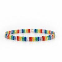Seedbead bracelet, bijoux de mode & pour femme, plus de couleurs à choisir, 17cm, Vendu par PC