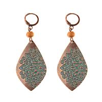 Zinc Alloy Drop Earrings for woman Sold By Pair