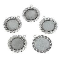 Tibetan Style, plated, more colors for choice, nickel, lead & cadmium free, 36x36mm, Inner Diameter:Approx 25mm, 100PCs/Bag, Sold By Bag