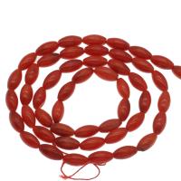 Perles en corail naturel, bijoux de mode & DIY & normes différentes pour le choix, rouge, Trou:Environ 1mm, Vendu par Environ 14.9 pouce brin
