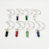 Hair Clip Zinc Alloy with Gemstone plated & for woman nickel lead & cadmium free  Sold By Lot