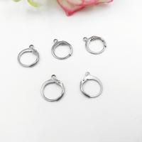 Stainless Steel Huggie Hoop Earring fashion jewelry & for woman original color Sold By Lot