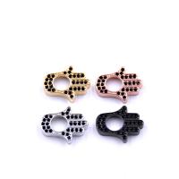 Cubic Zirconia Micro Pave Brass Beads, DIY & micro pave cubic zirconia, more colors for choice, nickel, lead & cadmium free, 12PCs/Lot, Sold By Lot