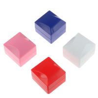 Lepenka Náušnice Box, s Velveteen, Udržitelné & s LED světlem, více barev na výběr, 65x60x49mm, Prodáno By PC