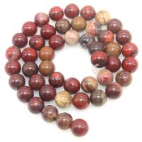 Regenbogen Jaspis Perle, rund, poliert, DIY & verschiedene Größen vorhanden & verschiedene Stile für Wahl, verkauft per ca. 15 ZollInch Strang