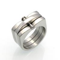 Titanium Steel Finger Ring & for man 11mm Sold By PC