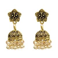 Tibetan Style Drop Earrings, plated, vintage & folk style & for woman, more colors for choice, nickel, lead & cadmium free, 16x40mm, Sold By Pair