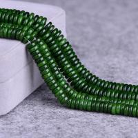 Natural Jade Beads, Jade Taiwan, polished, fashion jewelry & DIY & different size for choice, green, Sold Per Approx 15 Inch Strand