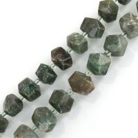 Diopside Beads, Nuggets, faceted, 12x16mm, Hole:Approx 1.5mm, Approx 26PCs/Strand, Sold Per Approx 16 Inch Strand