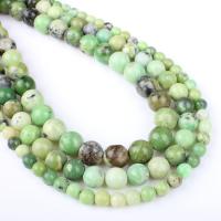 australia, Jade perla, Cerchio, formato differente per scelta, verde, Foro:Appross. 1mm, Venduto per Appross. 14.9 pollice filo
