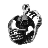 Stainless Steel Pendants fashion jewelry & blacken Approx Sold By PC
