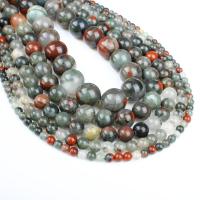 Austria Bloodstone Beads, Round, different size for choice, Hole:Approx 1mm, Sold Per Approx 14.9 Inch Strand