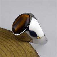 Stainless Steel Finger Ring with Gemstone plated fashion jewelry Sold By PC