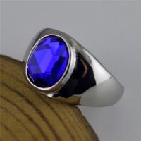 Kubni cirkonij nehrđajućeg Čelik Ring Finger, Nehrđajući čelik, pozlaćen, modni nakit & različite veličine za izbor & s kubni cirkonij, više boja za izbor, Prodano By PC