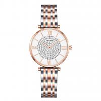 Reloj de Pulsera de Mujeres, acero inoxidable, con Vidrio, chapado, Joyería & para mujer, más colores para la opción, 16x36mm, Vendido por UD