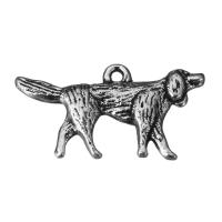 Zinc Alloy Animal Pendants fashion jewelry & blacken silver color nickel lead & cadmium free Approx 1.5mm Sold By Lot