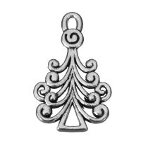 Zinc Alloy Pendants Tree fashion jewelry & blacken silver color nickel lead & cadmium free Approx Sold By Lot