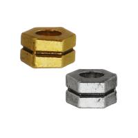 Abalorios de Aleación de Zinc , chapado, más colores para la opción, libre de níquel, plomo & cadmio, 7x4x6mm, agujero:aproximado 3.5mm, 100PCs/Grupo, Vendido por Grupo