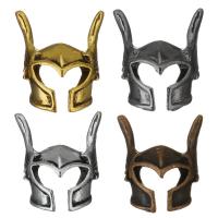 Zinc Alloy Jewelry Beads Helmet plated nickel lead & cadmium free Approx 1.5mm Sold By Lot