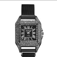Женские наручные часы, нержавеющая сталь, с Стеклянный, Другое покрытие, ювелирные изделия моды & Женский, Много цветов для выбора, 14x32mm, продается PC