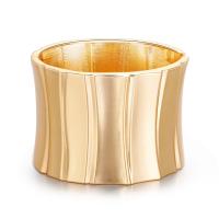 Zinc Alloy Bangle plated fashion jewelry & for woman golden nickel lead & cadmium free Sold By Lot