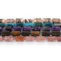 Mixed Gemstone Beads Column 14x9-10x9-10mm Approx 1mm Approx Sold Per Approx 15.5 Inch Strand