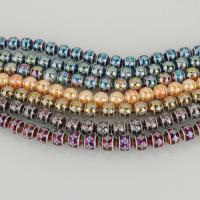 Handgewickelte Perlen, Lampwork, rund, keine, 10mm, Bohrung:ca. 1mm, ca. 40PCs/Strang, verkauft per ca. 15 ZollInch Strang