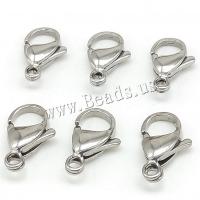 Stainless Steel Lobster Clasp polished DIY  original color Sold By Lot