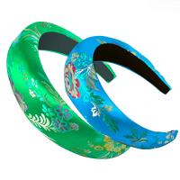 Hair Bands, Cloth, with Sponge, Embroidery, different styles for choice & for woman, more colors for choice, 40x150mm, Sold By PC