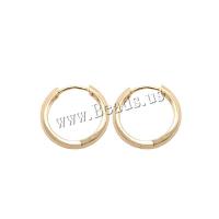 Brass Hoop Earring Components brass earring lever back clip gold color plated Unisex metallic color plated Sold By Lot