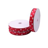 Christmas Ribbons Polyester Christmas Design & fashion jewelry red Sold By Lot