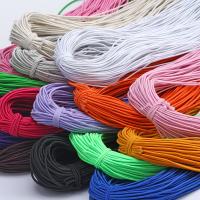 Elastinen Thread, Polyesteri, enemmän värejä valinta, 1mm, 84m/puolan, Myymät puolan