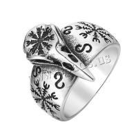 Палец кольцо из нержавеющей стали, нержавеющая сталь, Другое покрытие, ювелирные изделия моды & разный размер для выбора & Мужский, Много цветов для выбора, 20mm, продается PC