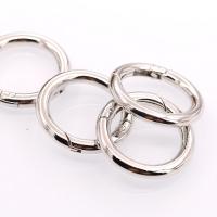 Zinc Alloy Key Clasp Setting platinum color plated DIY 35mm Sold By PC
