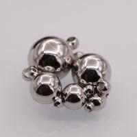 Stainless Steel Magnetic Clasp, 304 Stainless Steel, DIY & different size for choice, original color, Sold By PC