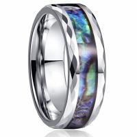 Vinger Ring in edelstaal, Roestvrij staal, plated, verschillende grootte voor keus & voor de mens, meer kleuren voor de keuze, 8x2.30mm, Verkocht door PC