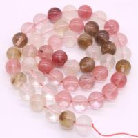 Wassermelone Perle, verschiedene Größen vorhanden, Rosa, 390mm, 5SträngeStrang/Menge, verkauft von Menge