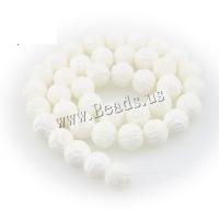 Trumpet Shell Beads, different size for choice, white, 390mm, Approx 5/Strand, Sold By Strand