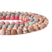 Maifan Stone Beads Round DIY Sold Per Approx 14.6 Inch Strand