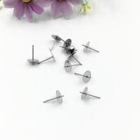 Stainless Steel Earring Post, fashion jewelry & different size for choice & for woman, 4mm   5mm   6mm   8mm, 100PCs/Lot, Sold By Lot